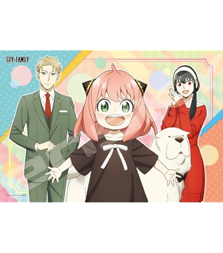 スパイファミリー　モザイクアートジグソーパズル Amazon | SPY×FAMILY展 スパイファミリー展 原画展 モザイクアート